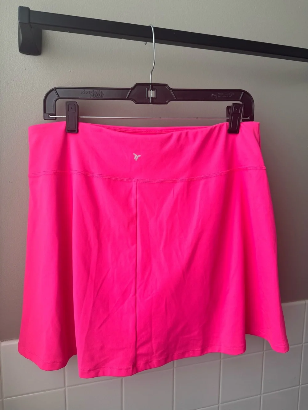 Old Navy Neon Pink Athletic A-Line Skort